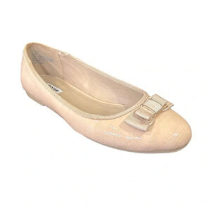 Dune London Hyria Di Round Toe Ballet Flats Nude Women’s Size 7.5